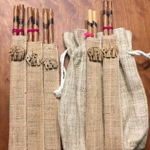 Set of fancy chopsticks